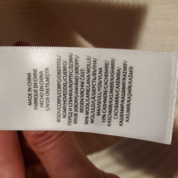 Polo by Ralph Lauren 100% cashmere Turtleneck Sweater Size M - Picture 6 of 7